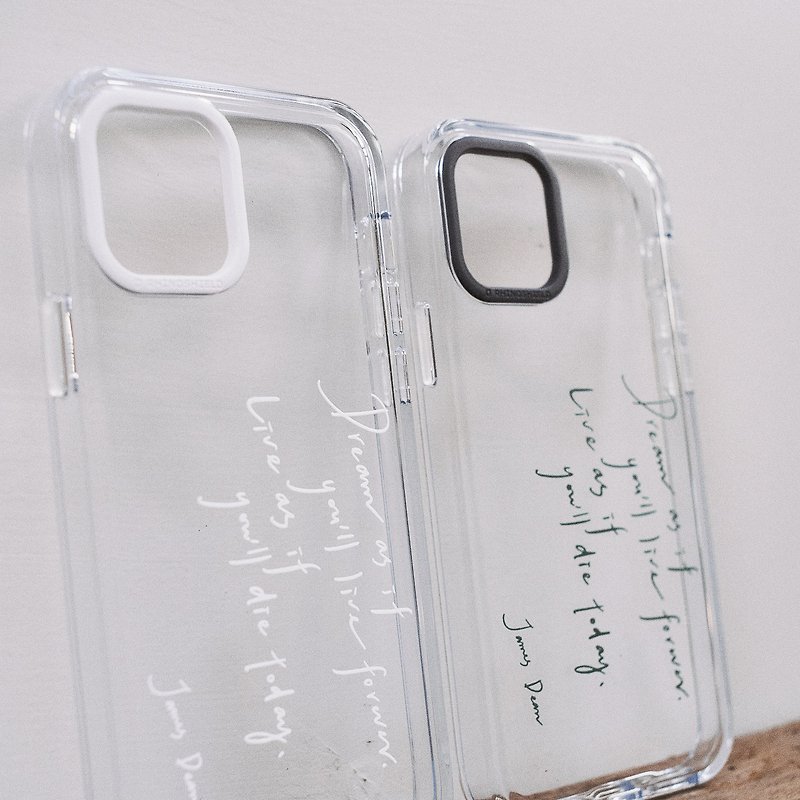 Plastic Phone Cases Multicolor - Dream Rhino Shield Clear Lanyard Transparent Phone Case