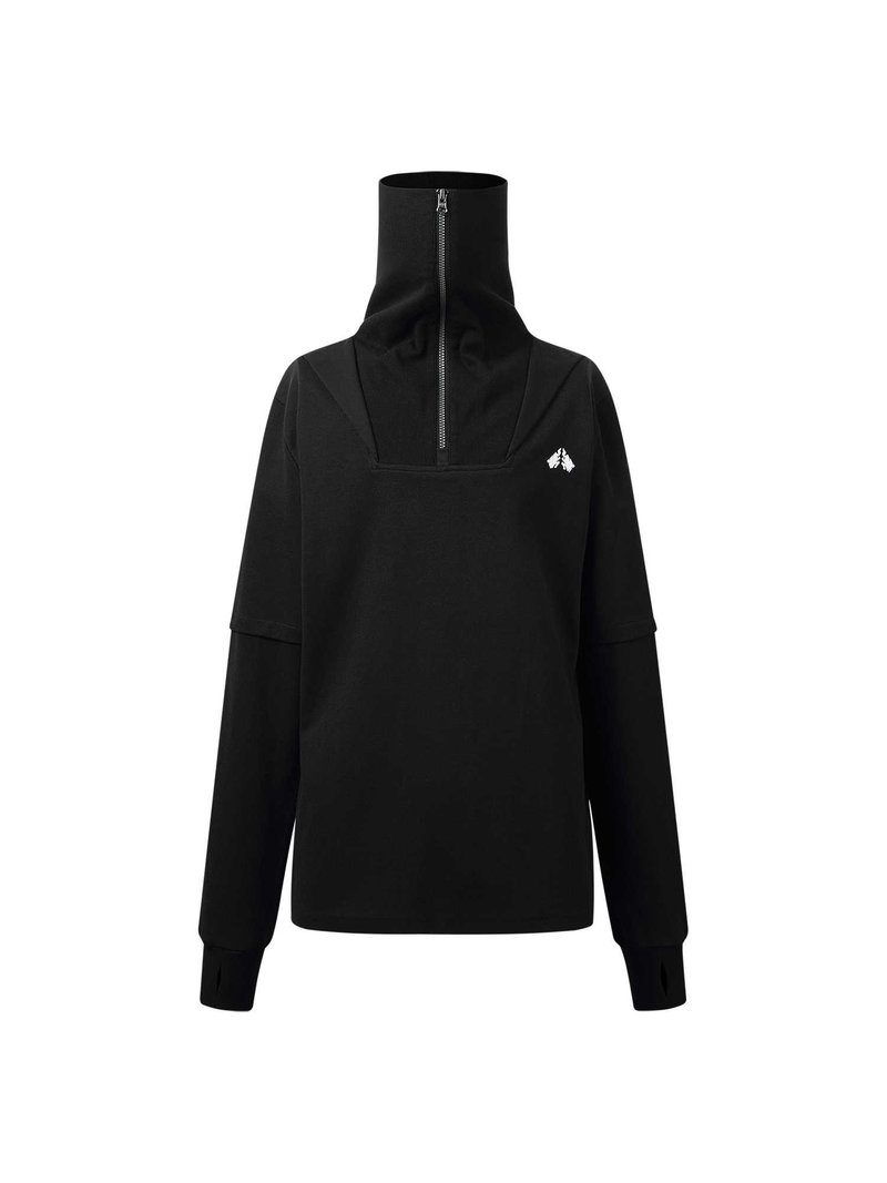 Assassin multi-form high collar sweatshirt functional outdoor zipper bottoming shirt to keep warm - เสื้อฮู้ด - ไฟเบอร์อื่นๆ 