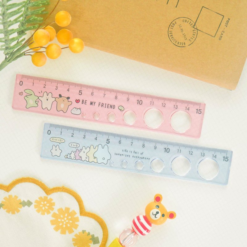 Kelly Rabbit - Hole Ruler (15cm) - อื่นๆ - พลาสติก 