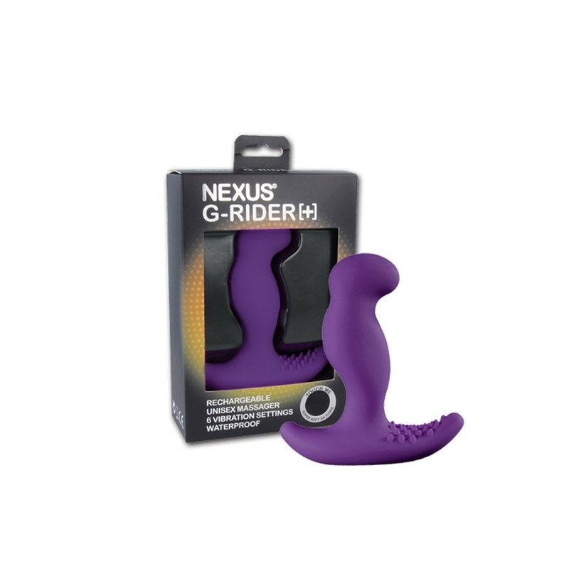 UK Nexus G-Rider+ 6段変速 強力ショックタイプ Gスポットマッサージスティック ～新充電式再進化～ - アダルトグッズ - その他の素材 パープル