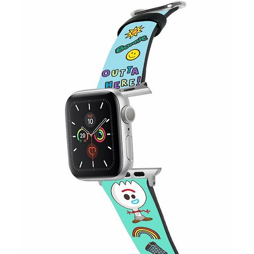 The Hood Pinkoi 旗艦店 迪士尼彼思叉奇玩具總動員十字壓紋Apple Watch真皮牛皮皮革錶帶