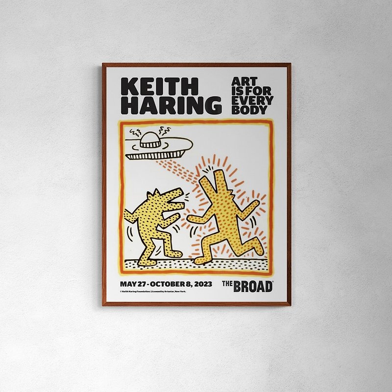 【原裝海報】Keith Haring | Art is for Everybody Poster - 掛牆畫/海報 - 紙 