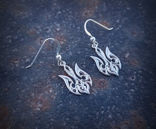 シルバー925 Silver シンプルフープピアス/ハンドメイド/軽研磨/両耳 シルバー925 Silver シンプルフープピアス/ハンドメイド/軽研磨