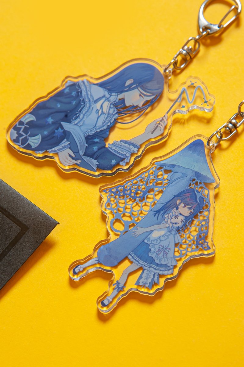 *NeverLand Handbook Commune*Original Design 6th Anniversary Commemorative Peripheral Keychain - อื่นๆ - พลาสติก 