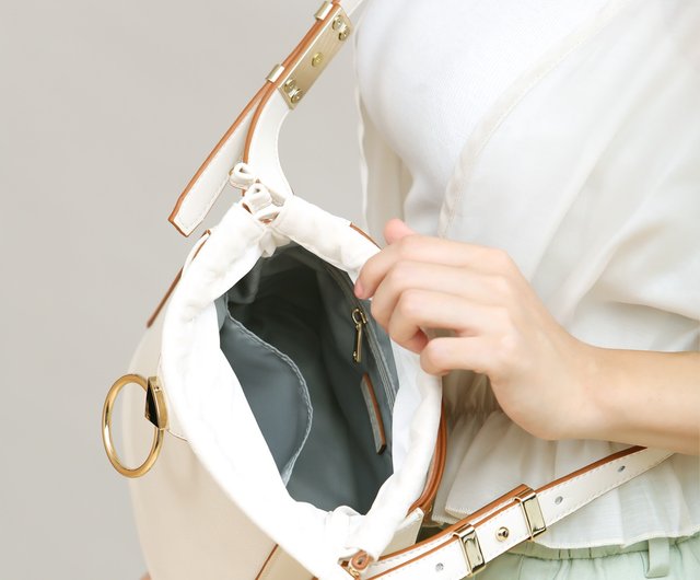 LOUISE SMALL レザーバケット BAG Woman マルチカラー レザー バケット バッグ スモール