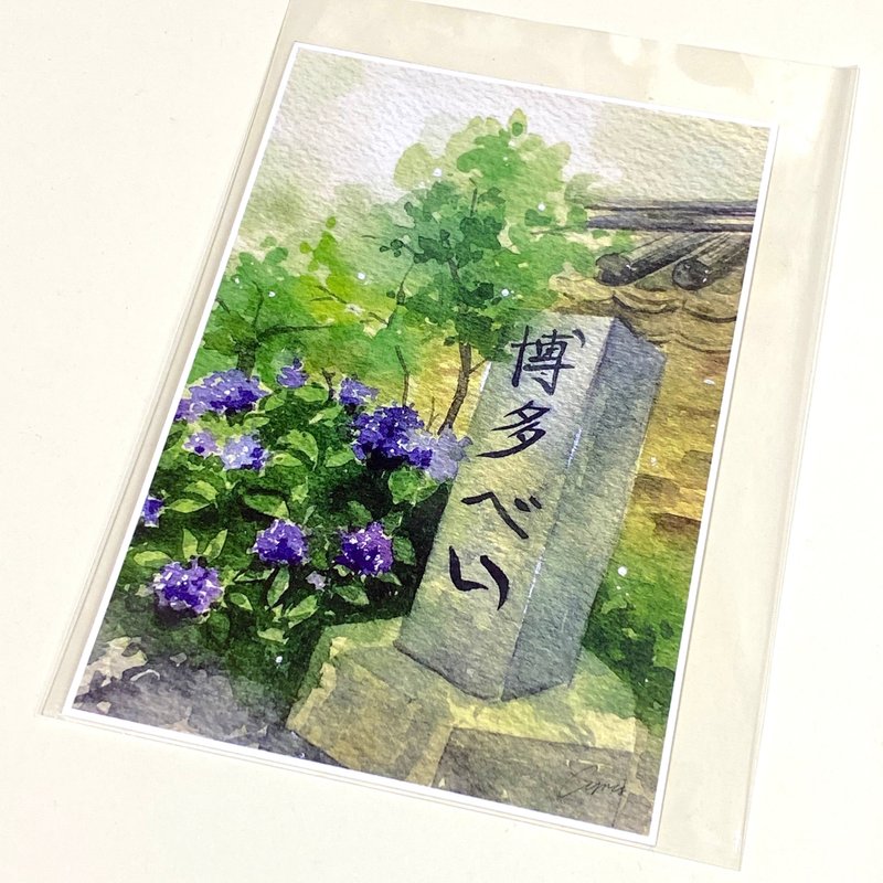 [Hand-painted watercolor series] Bulk short cards - Cards & Postcards - Paper 