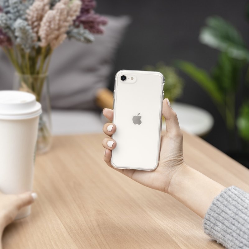 iPhone SE3/SE2 4.7吋 ALOS lite 軍規防摔透明殼 - 手機殼/手機套 - 塑膠 