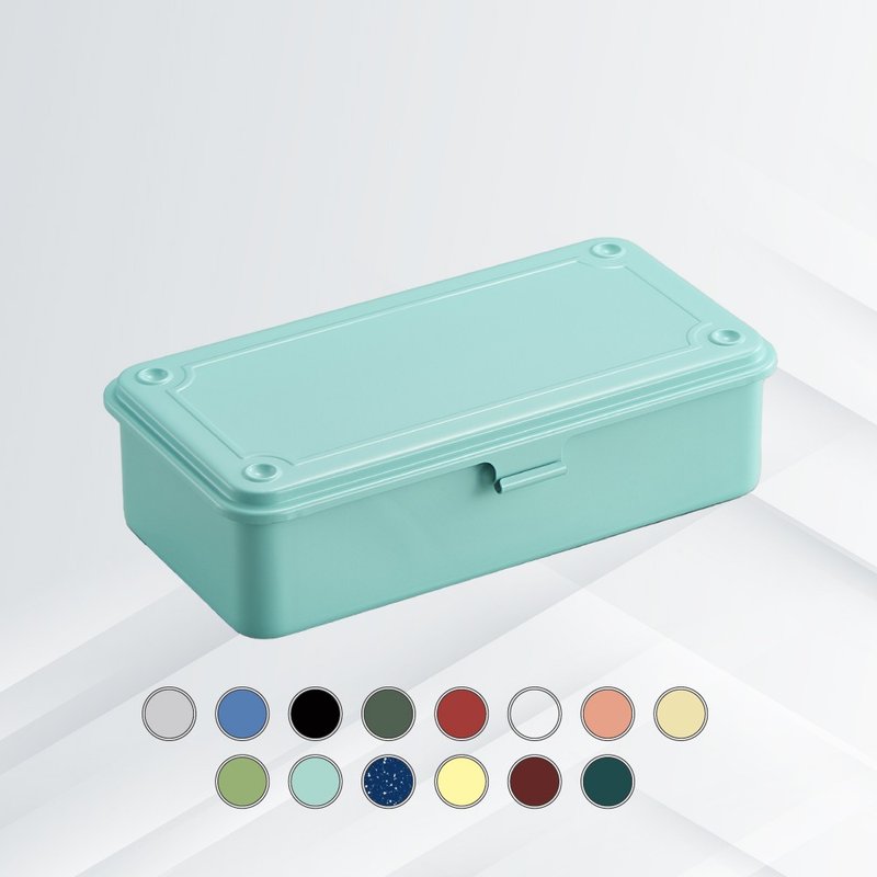 Japan TOYO square steel single-layer storage box T-190 (14 colors) - ชั้นวาง/ตะกร้า - โลหะ หลากหลายสี