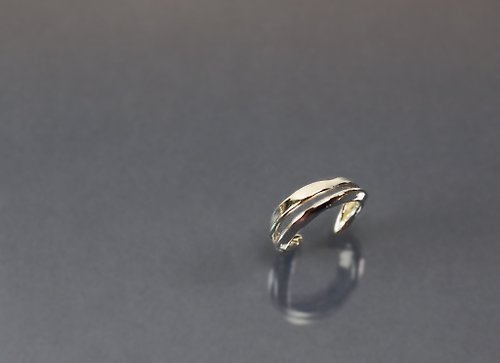 Maple jewelry design 線條系列-雙線設計925銀戒
