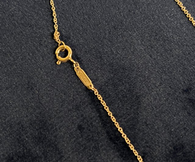 ティファニーグリーンハートシェイプ 925 スターリングシルバー