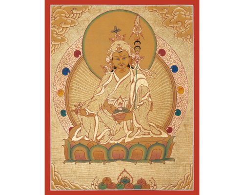 Boudha Stupa Thanka Centre 生動活潑的蓮花生大師唐卡畫