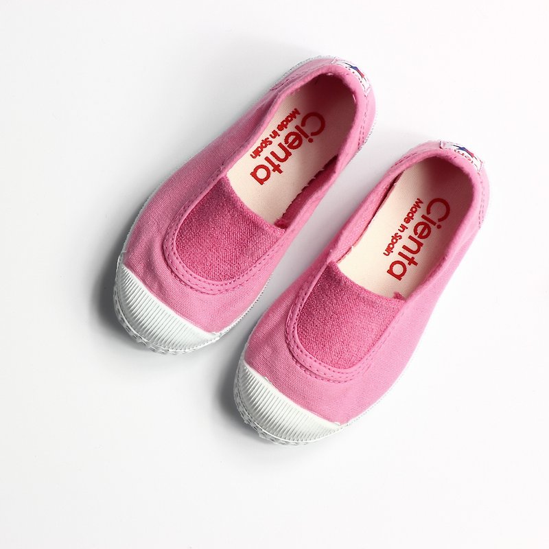 Spanish national canvas shoes CIENTA children's shoes size pink scented shoes 75997 69 - รองเท้าเด็ก - ผ้าฝ้าย/ผ้าลินิน สึชมพู