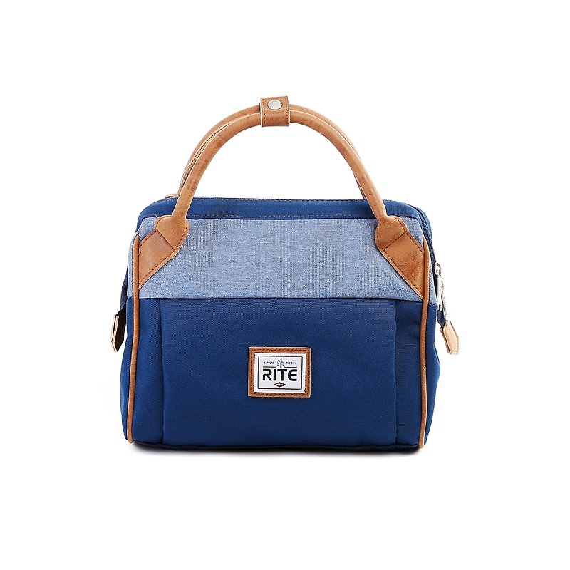 RITE- Urban║ roaming package (M) cross-section - blue / green husband - Messenger Bags & Sling Bags - Waterproof Material Blue