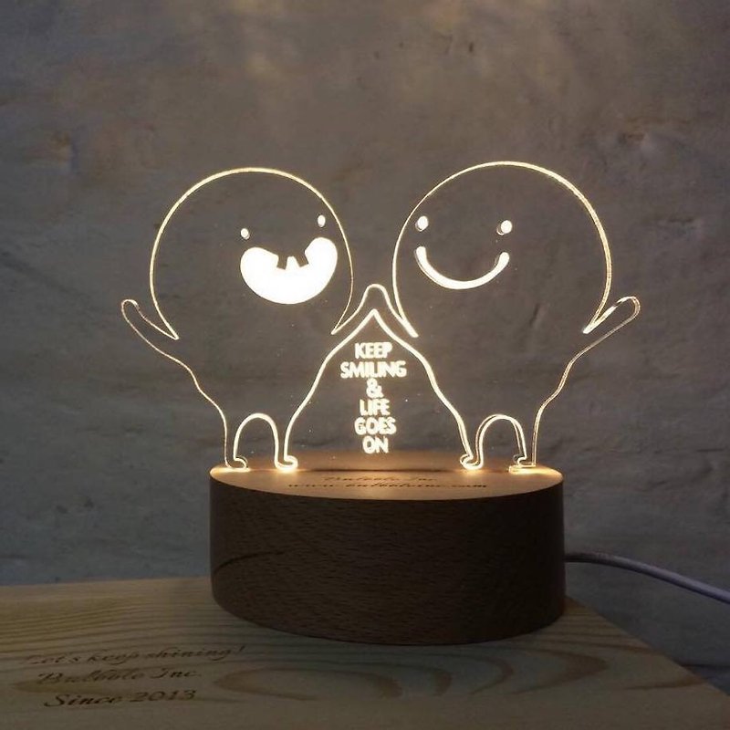 バブルダヤのnightlights - 照明・ランプ - 木製 カーキ