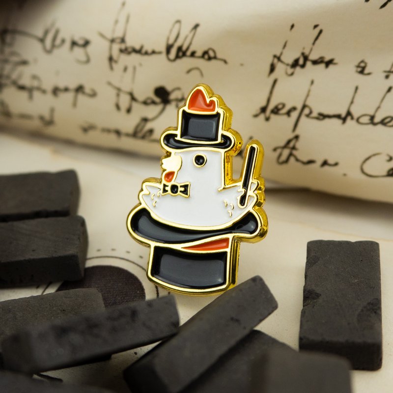 Magicken Enamel Pin - เข็มกลัด - โลหะ สีดำ