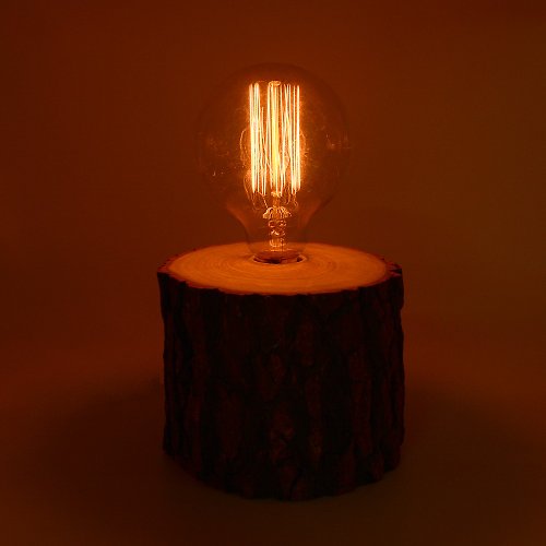 芬多森林 台灣樟木情境燈(大)|可調整點亮一盞氣氛大鎢絲夜燈-敬美好的時光