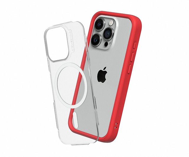 Mod NX（MagSafe対応）超磁性フォンケース/iPhone 15シリーズ用 レッド - ショップ RHINOSHIELD スマホアクセサリー  - Pinkoi