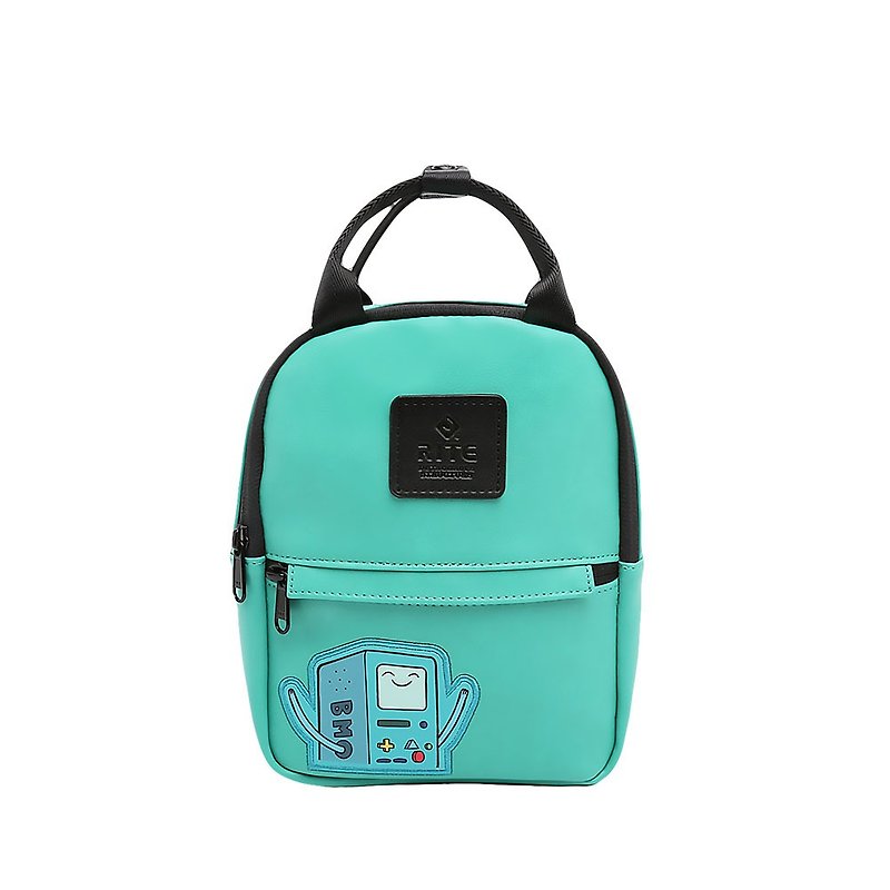 RITE-New Wave of AT Adventure Time Treasure Joint-V03 Dual-use Small Back 2.0-Mini Bmo - Backpacks - Waterproof Material Multicolor