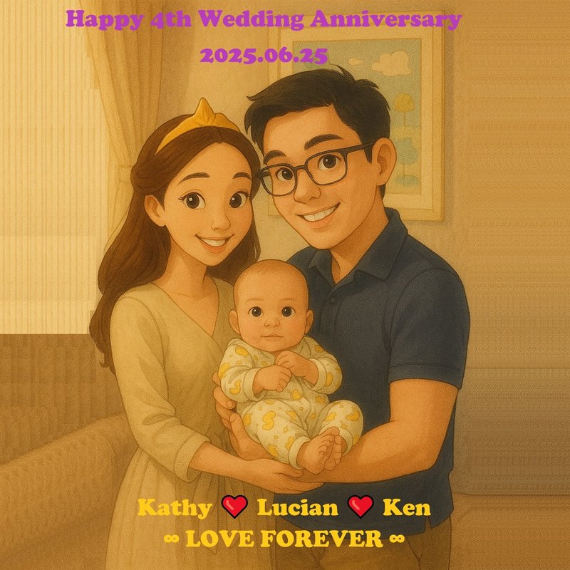 90cm正方訂製結婚紀念蠶絲巾 訂製品 - 絲巾 - 絲．絹 