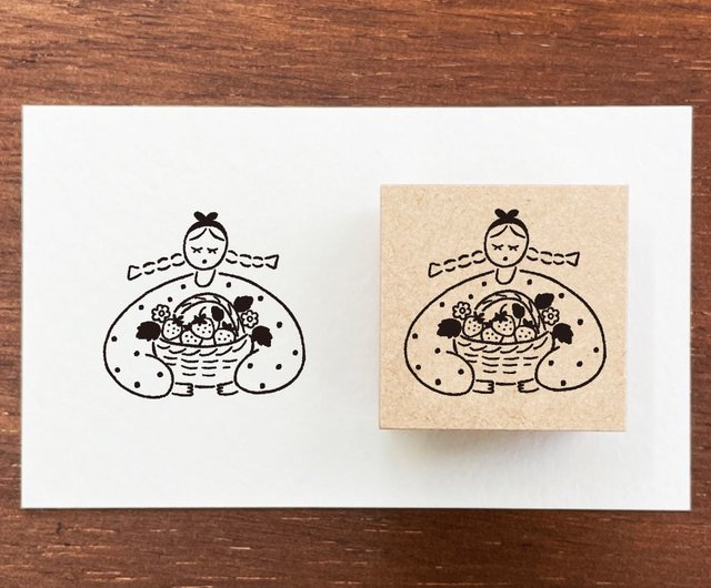 578】ラバースタンプ フードちゃん