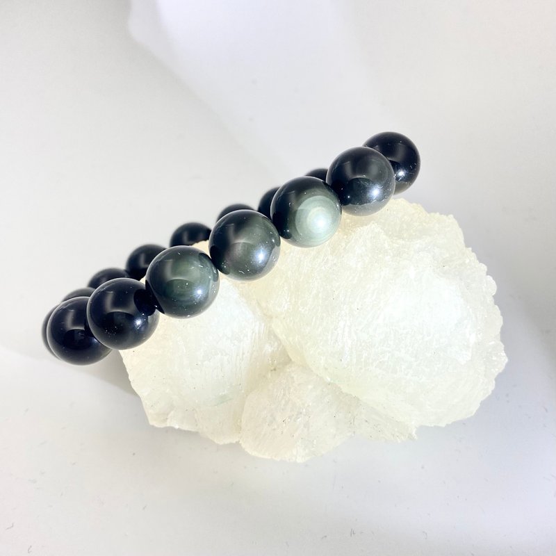 彩曜石手串 | 水晶 | 水晶手串 | 水晶手鏈 | 水晶手鍊 - 手鍊/手環 - 水晶 黑色