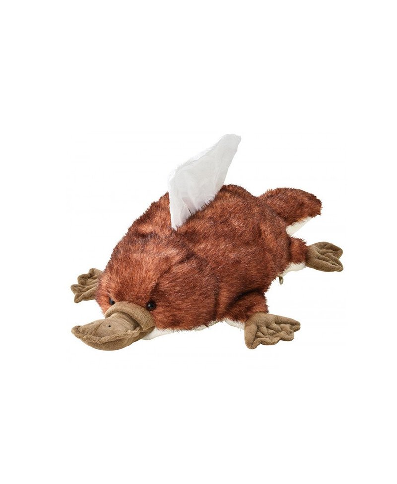 Japanese Magnets can hang super cute three-dimensional Tissue Box/tissue cover (Platypus style) - Tissue Boxes - Plastic Brown