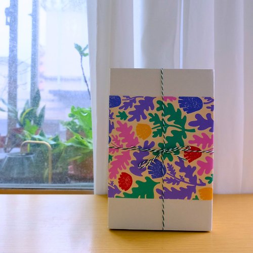 草生光養 | Namastea 【加購禮盒】兩盒裝-淡雅日本包裝紙+無印白牛皮禮盒