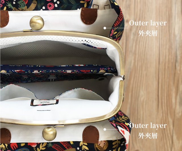 購入者決まりました。あおりがま口バック　不思議の国のアリス 　ハンドメイド 不思議の国のアリス トートバッグ サイドバッグ ショルダー