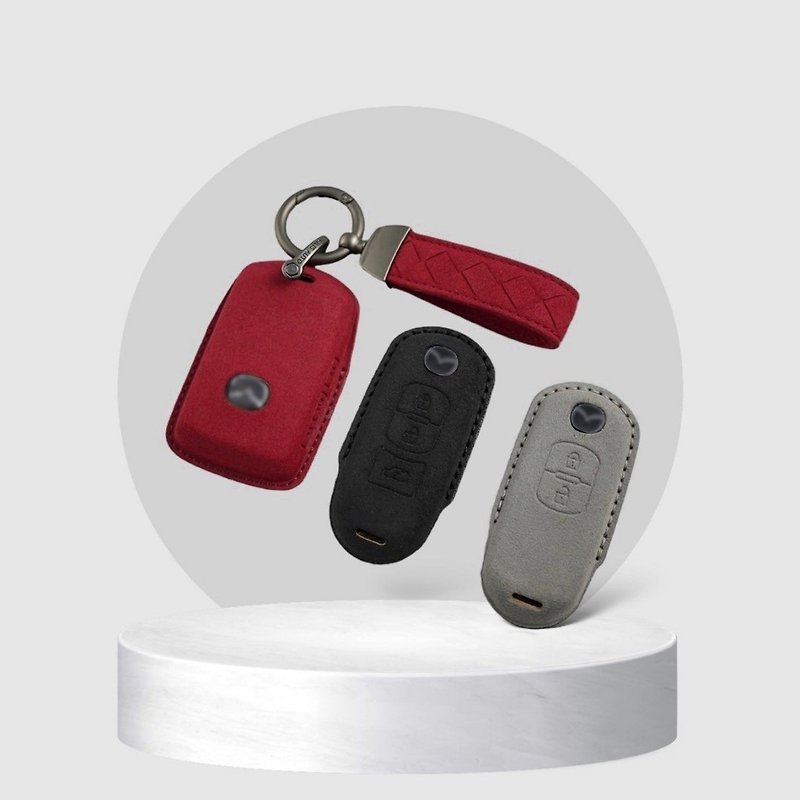 [Ready stock version] Mazda Mazda3 CX60 MX5 CX5 CX30 CX3 car key bag - Keychains - Genuine Leather 