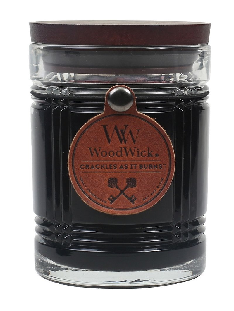 [VIVAWANG] WW10oz male fragrance candles (late at night) ● redwood forest aroma and dark, warm wood smoke mixed night - น้ำหอม - วัสดุอื่นๆ 