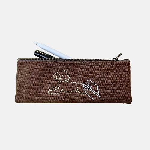 CAFE AND HOF Pencil Case | how to draw a dog