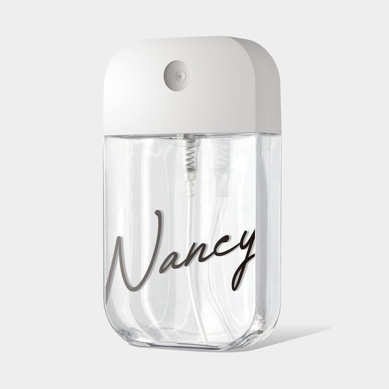 客製化禮物 英文名 防疫用品 酒精瓶 卡片式 PU019 - 居家收納/收納盒/儲物盒 - 塑膠 透明