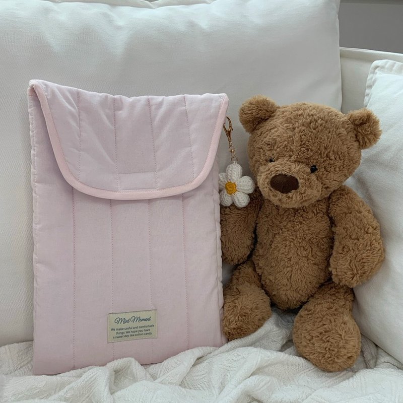 13inch powder pink pouch - 平板/電腦保護殼/保護貼 - 其他材質 
