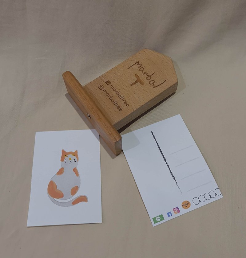 post card lucky cat - Cards & Postcards - Paper 