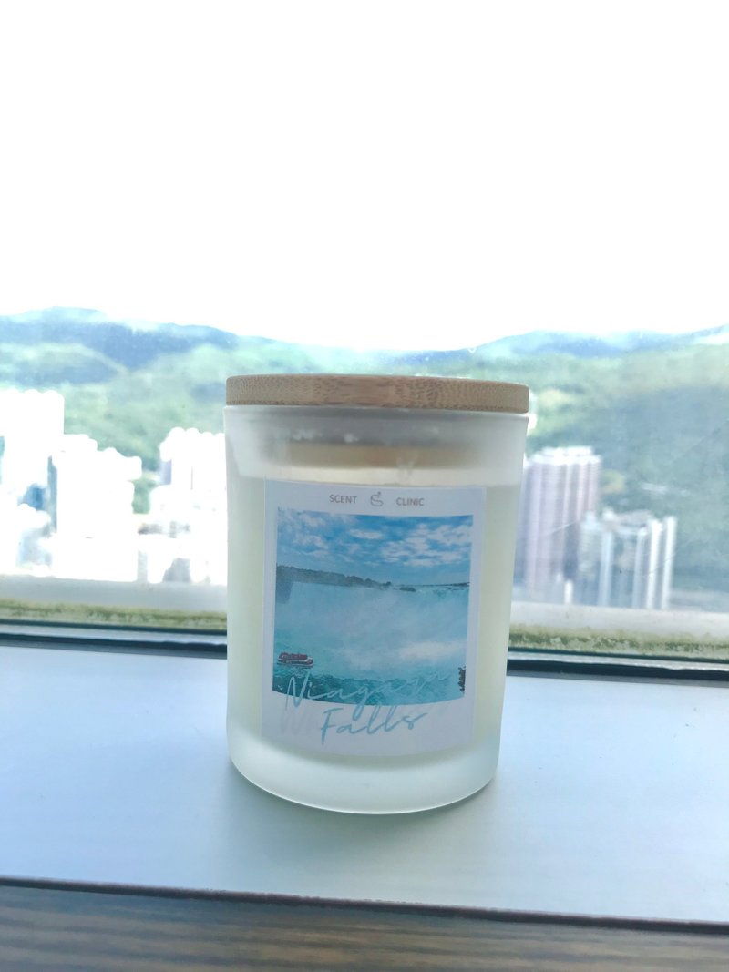 Niagara Falls 尼加拉大瀑布香薰蠟燭 - 香氛蠟燭/燭台 - 蠟 透明