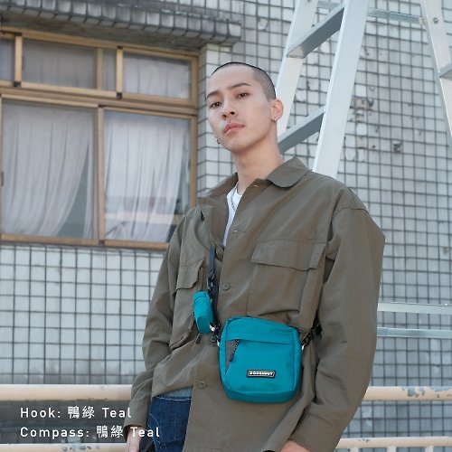 DOUGHNUT - 來自香港的包包設計品牌 【 DOUGHNUT 】HOOK PN 配件 掛飾包 零錢包 小物收納 耳機 /鴨綠