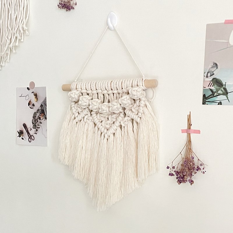 Macrame Small and Medium Tapestry Material Kit 【Diy Macrame Wall Hangin - Knitting, Embroidery, Felted Wool & Sewing - Cotton & Hemp 