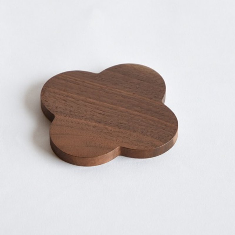 Walnut simple coaster - Coasters - Wood 