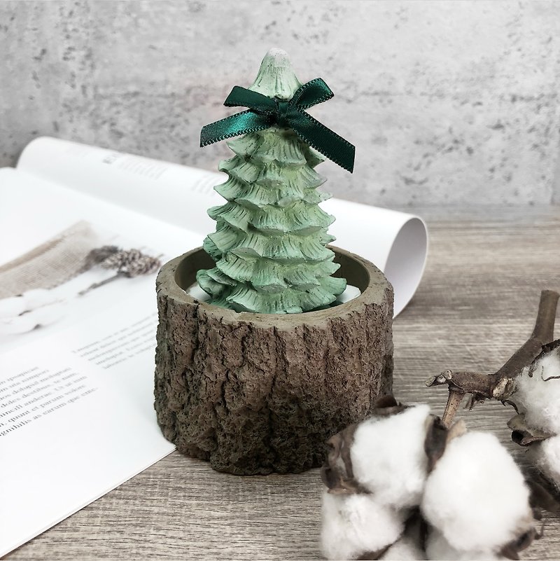 Christmas tree diffuser Stone - Fragrances - Other Materials Green