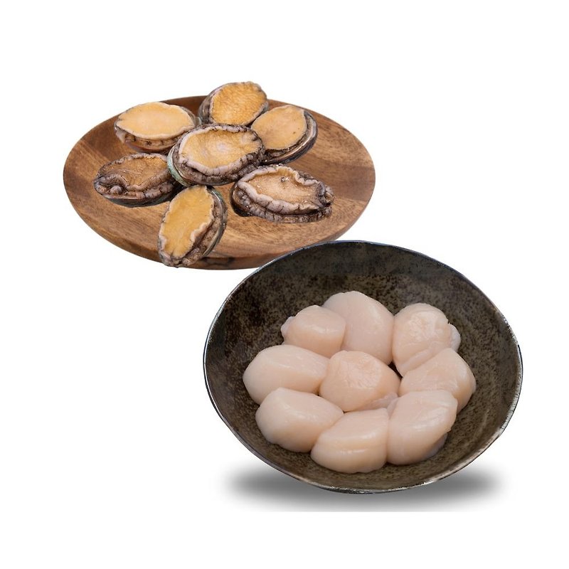 [Chef Wen Guozhi] Seafood Scallops and Abalone Plate 250gx2 Free home delivery - อื่นๆ - อาหารสด 
