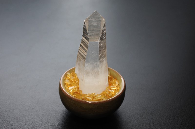 雷姆利亞水晶柱(Lemurian Quartz)L1/礦石/水晶/淨化/靈療/冥想 - 擺飾/家飾品 - 水晶 