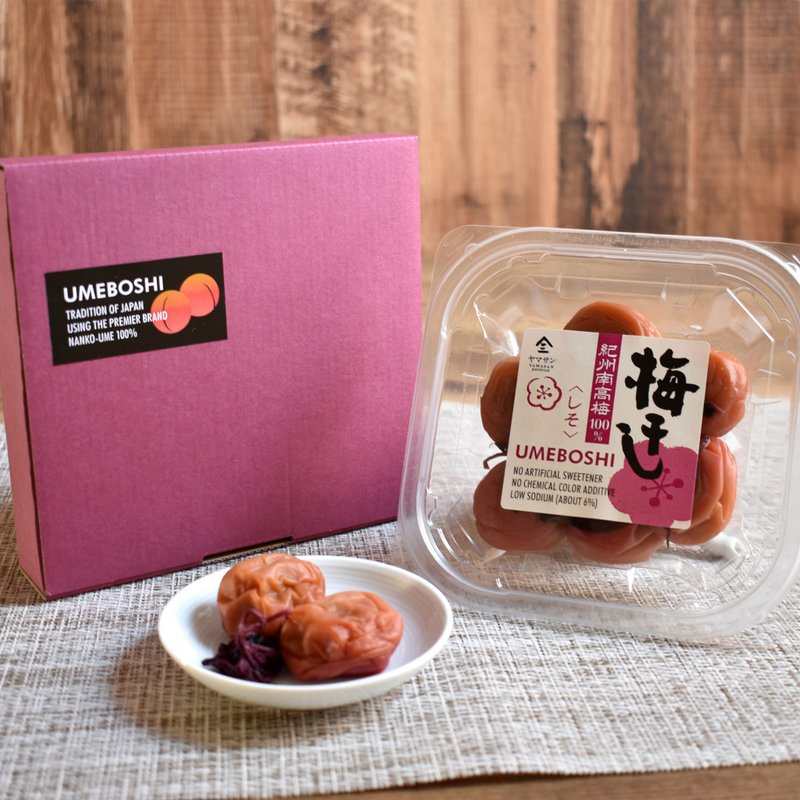 梅干し草本混合物Kishu Nanko梅100%低ナトリウム、人工甘味料なし、化学着色剤なし150g - 醬料/調味料 - 其他材質 橘色