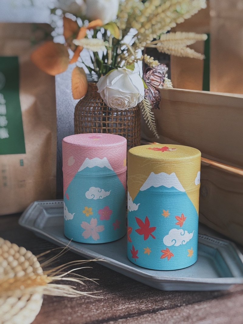 [Hand- Scone] [Single Can] Handmade Biscuits 55g / Japanese Mount Fuji Washi Paper Can - Handmade Cookies - Fresh Ingredients 