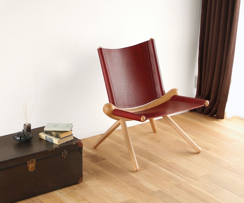 Asahikawa Furniture Takumi Industrial Arts POLPO chair - เก้าอี้โซฟา - ไม้ สีนำ้ตาล