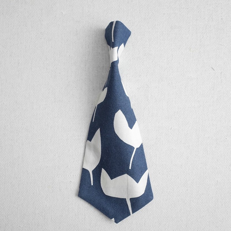 Children's style tie #110 - เนคไท/ที่หนีบเนคไท - ผ้าฝ้าย/ผ้าลินิน 
