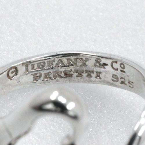 日本直送】ティファニー TIFFANY&Co. オープンハート リング 8.5号