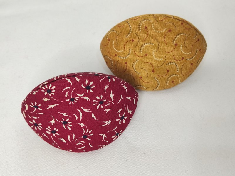 印花碎花布 手作拼布零錢包 手工拼布包 - 零錢包/小錢包 - 棉．麻 
