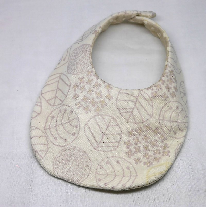 Japanese Handmade 4-layer-double gauze Baby Bib - Bibs - Cotton & Hemp White