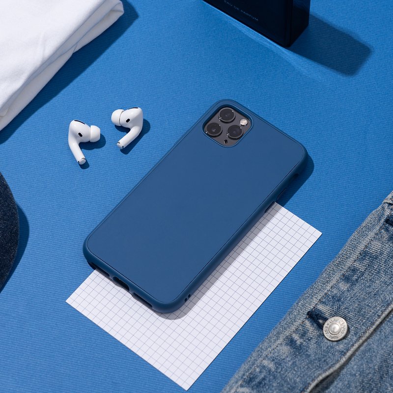 ブルー- iPhone シリーズ用 - スマホケース - プラスチック ブルー