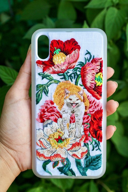 Psychedelic Grateful Dead Bear **Customize Embroidery** - Shop HORIZON MOON  Phone Cases - Pinkoi